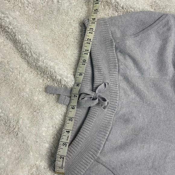 Eddie Bauer 100% cashmere Cozy Gray Hoodie and Jogger Set - Picture 12 of 16